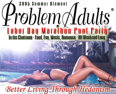 Problem Adults Weekend Pool Party